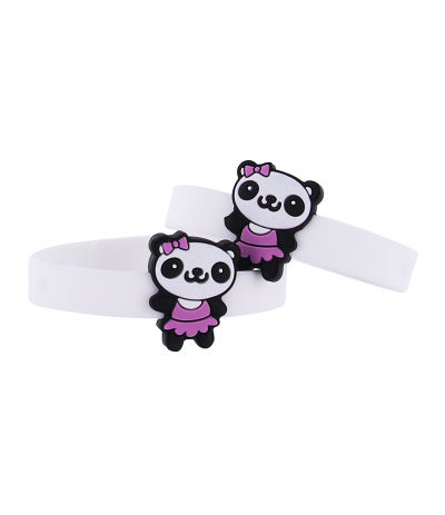Bracelets cartoon citronnelle Panda Biostop