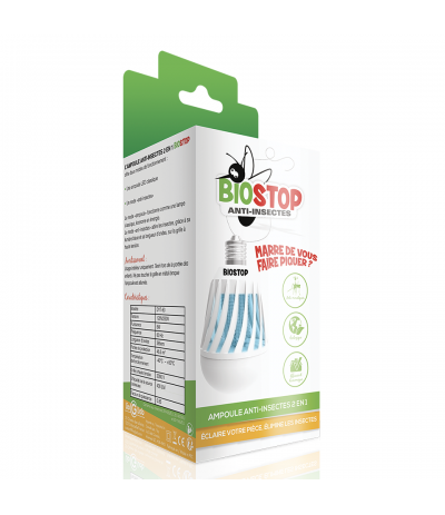 Lampe Ampoule anti-moustiques DYT-90 Biostop