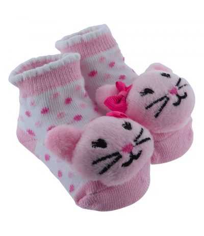 Chaussettes Bébé 0-9 mois Chat Panda BabyOops