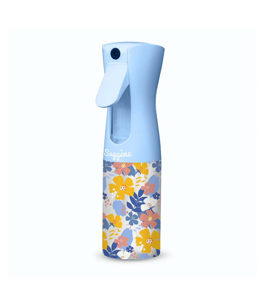 Brumisateur Sagyène Bleu avec Motif Floral - 150ml