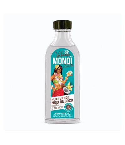 Huile Vierge Noix de Coco Vahéma Monoi de Tahiti - Hydrate & Adoucit