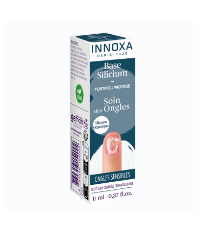 Base Silicium Fortifiante Innoxa - Soin des Ongles Sensibles - 11 ml