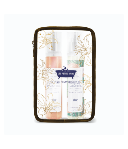 Trousse de Voyage Evasion en Provence 100ml - Les Petits Bains de Provence