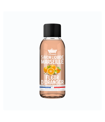 Savon Liquide de Marseille Fleur d'Oranger 30ml - Coffret Maison des Senteurs