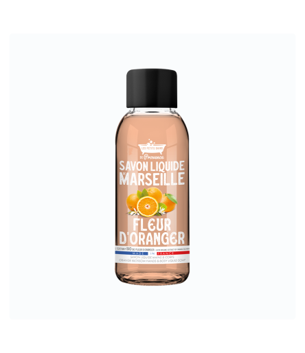 Savon Liquide de Marseille Fleur d'Oranger 30ml - Coffret Maison des Senteurs