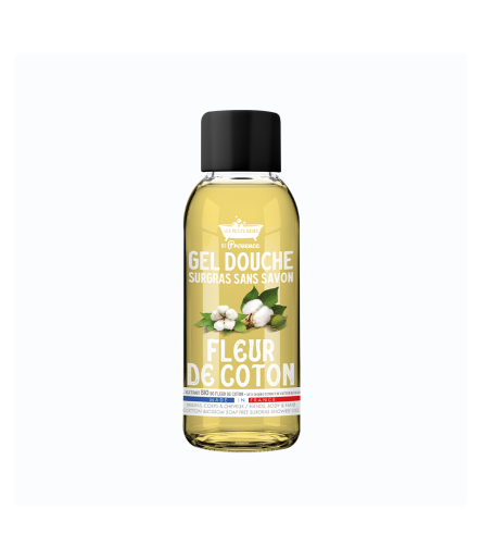 Gel Douche Surgras Sans Savon Fleur de Coton 30ml - Coffret Maison des Senteurs