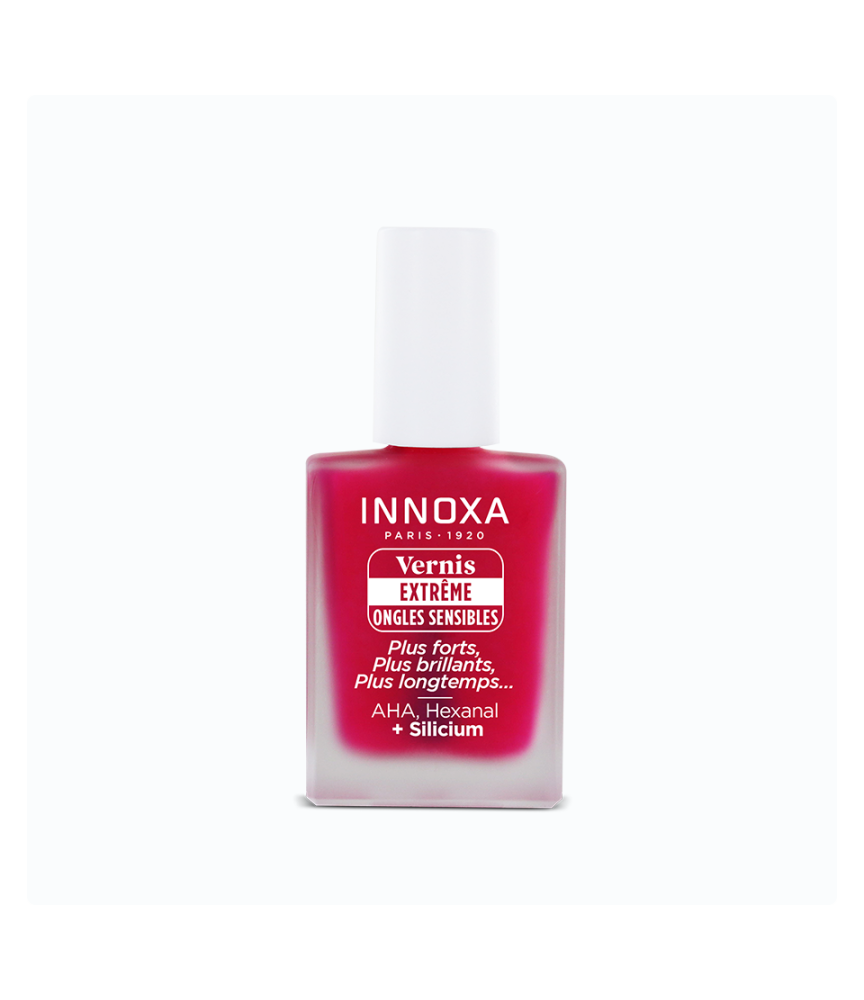 Vernis à ongles Extrême Framboise Innoxa - Finition Plump & Glow