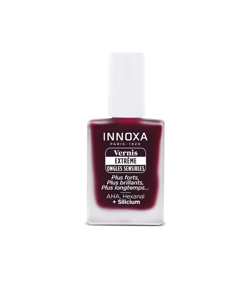 Vernis à ongles Extrême Vigne Rouge Innoxa - Finition Plump & Glow