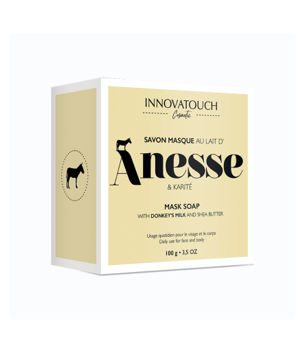 boite Savon Masque au lait d'ânesse - Innovatouch